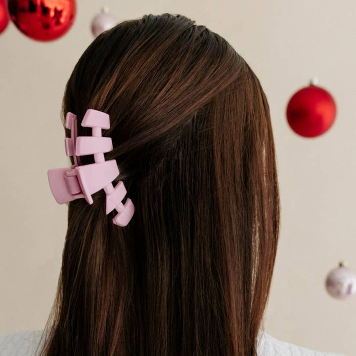 Merry Pinkmas Classic Hair Clip