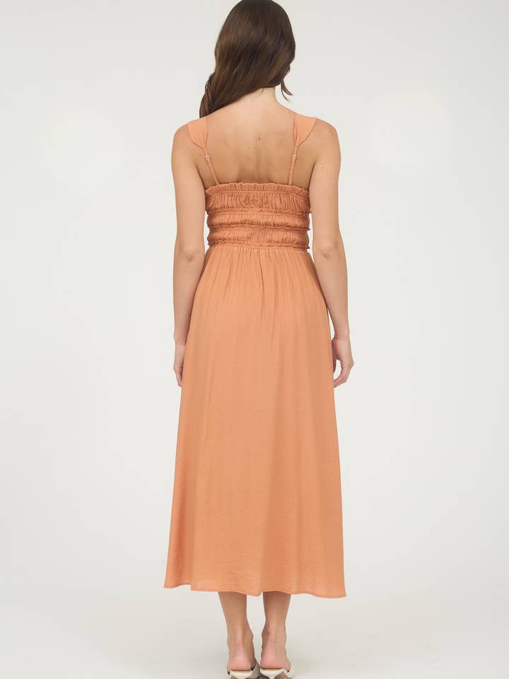 Fall Sunset Midi Dress
