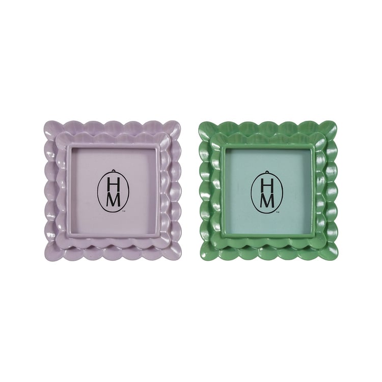 Ruffle Square Frame