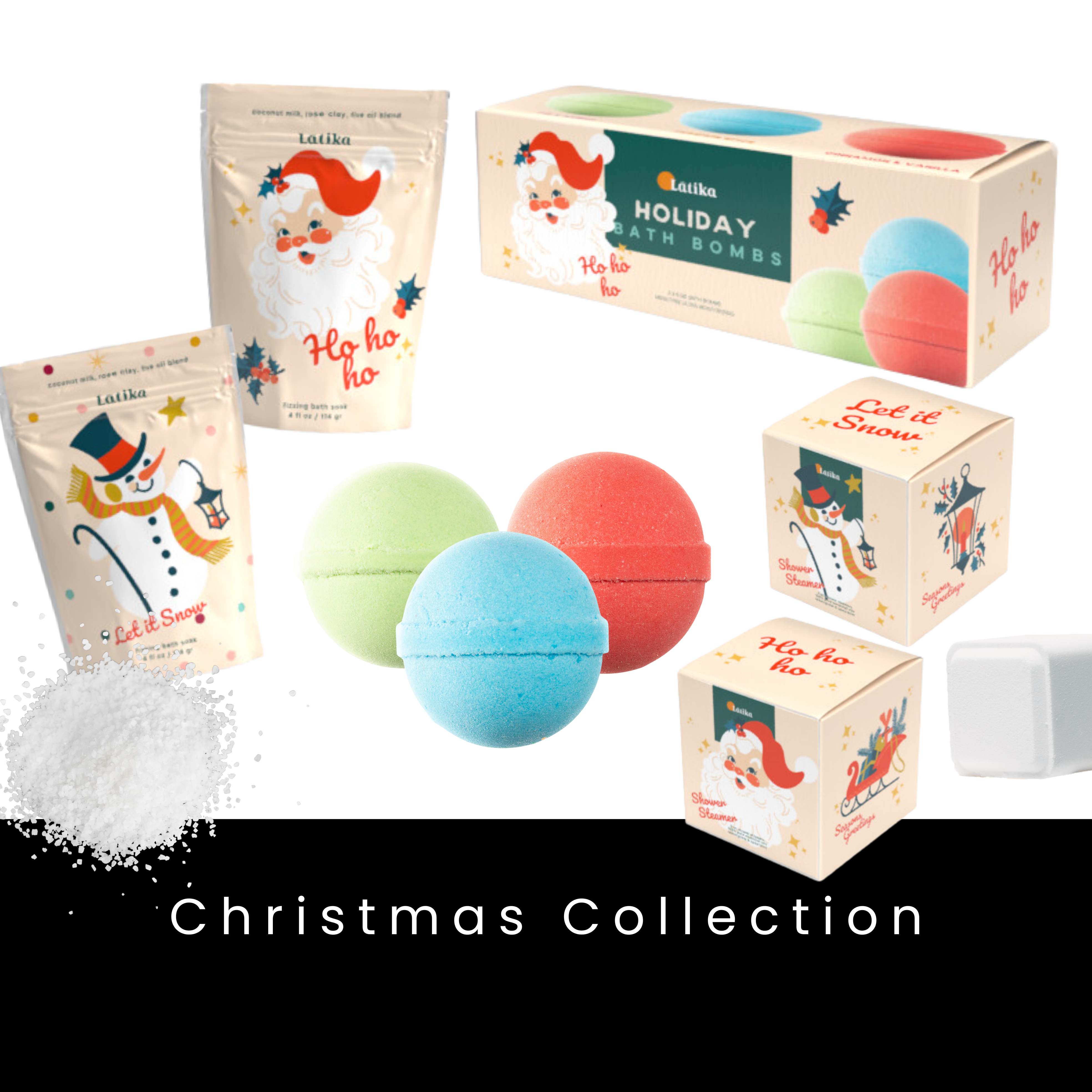 Snowman Fizzing Bath Soak