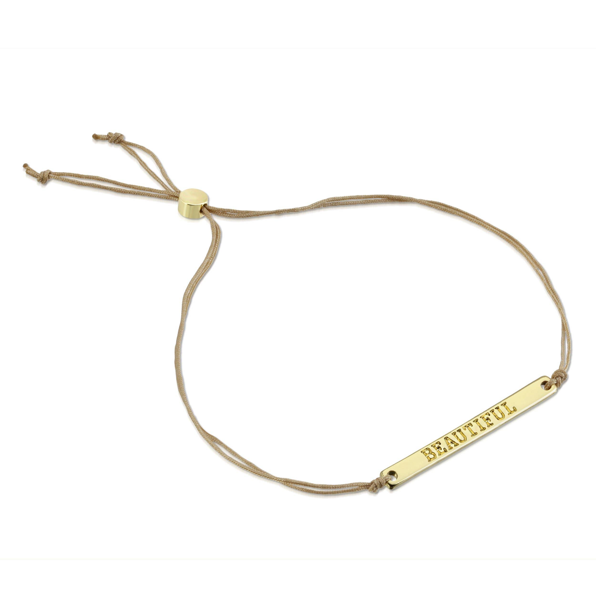 Beautiful Morse Code Bar Bracelet