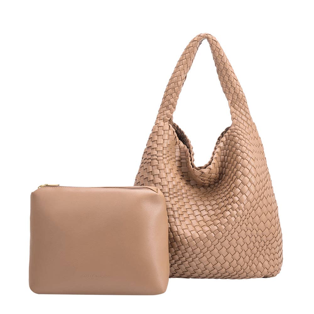 Johanna Vegan Shoulder Bag - Nude