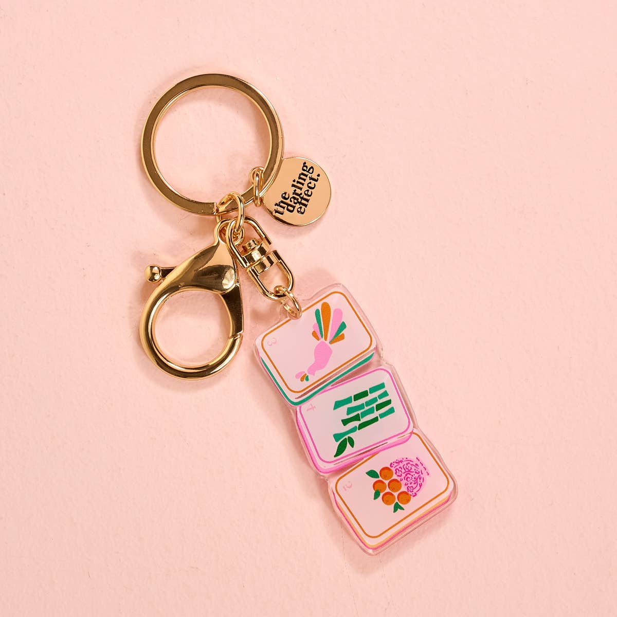 Mahjong Tiles Acrylic Keychain