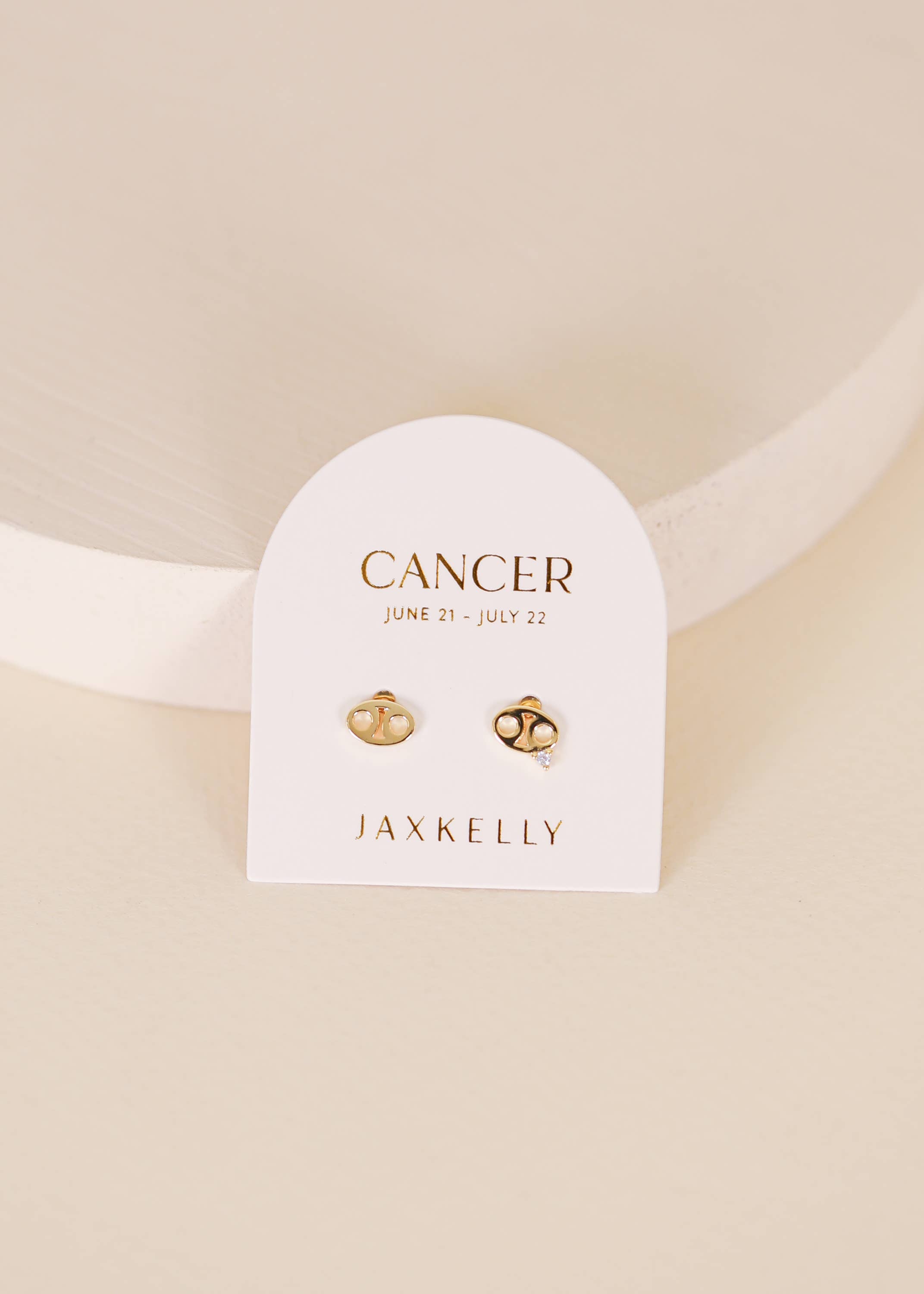 Zodiac Gold Earrings