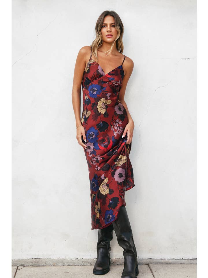Fireplace Open Back Dress