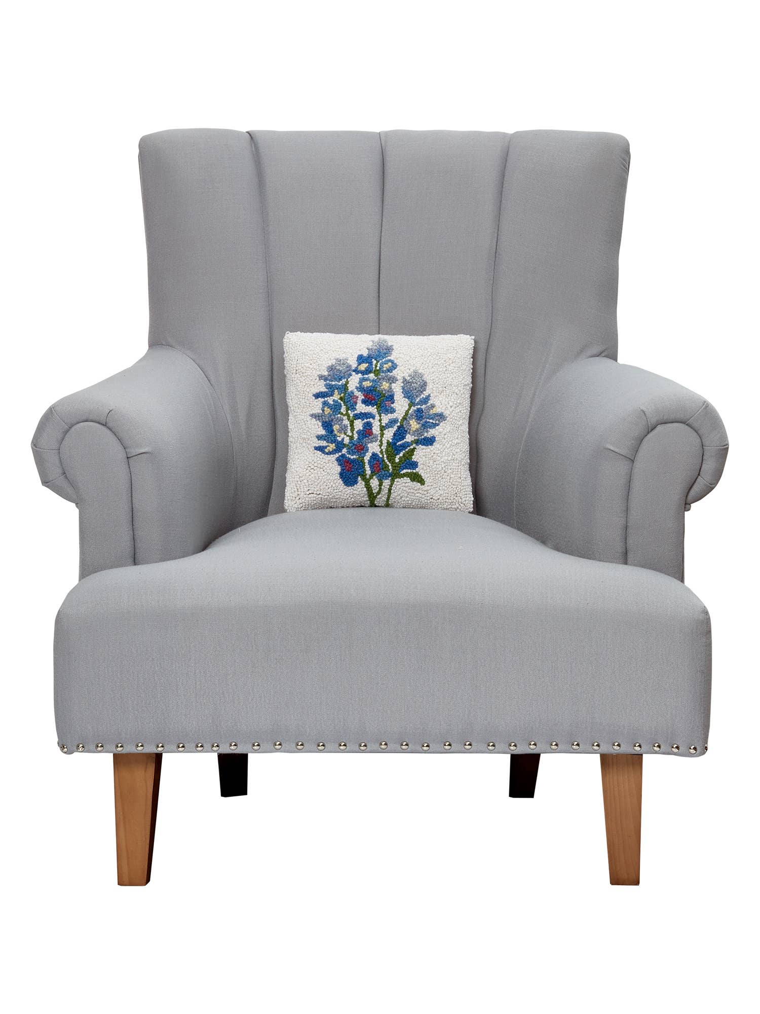 Bluebonnet Hook Pillow