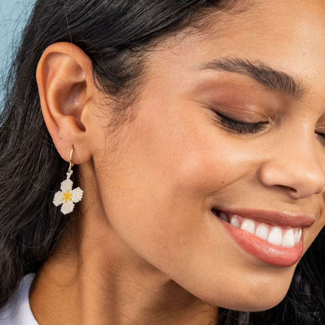 Blossom Flower Drop Earrings
