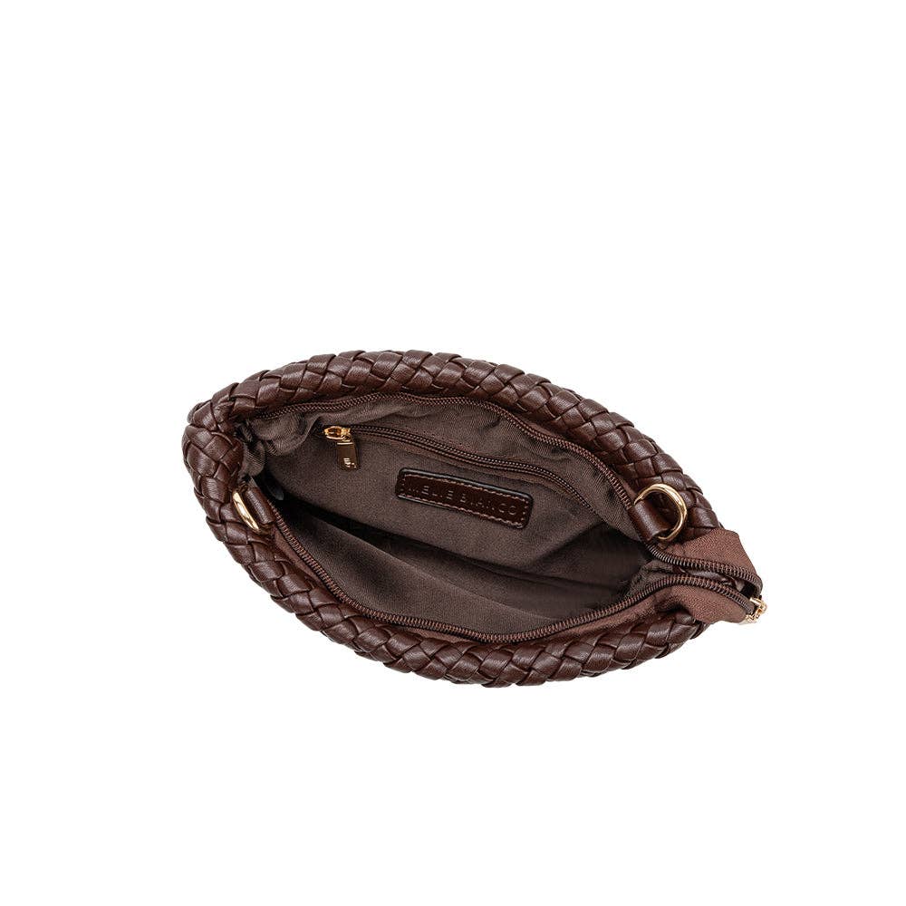 Daisy Espresso Recycled Vegan Crossbody Bag