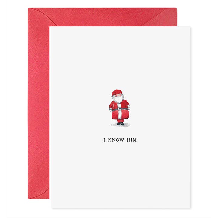 I Know Him Holiday Card