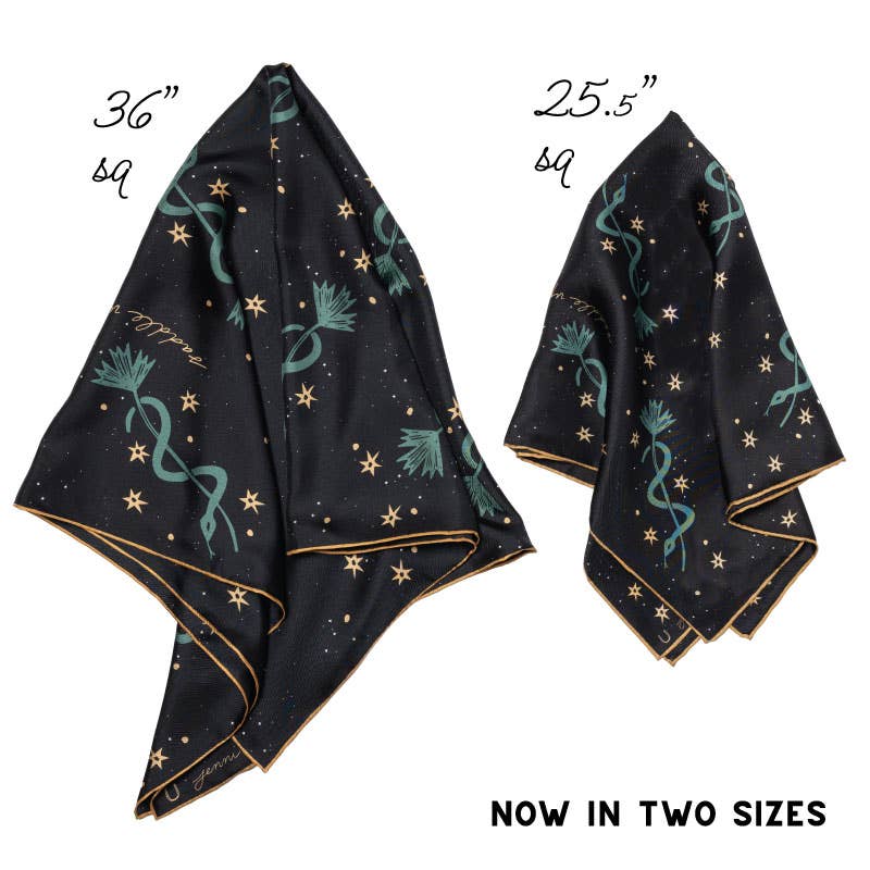Lasso the Stars Silk Scarf – Large