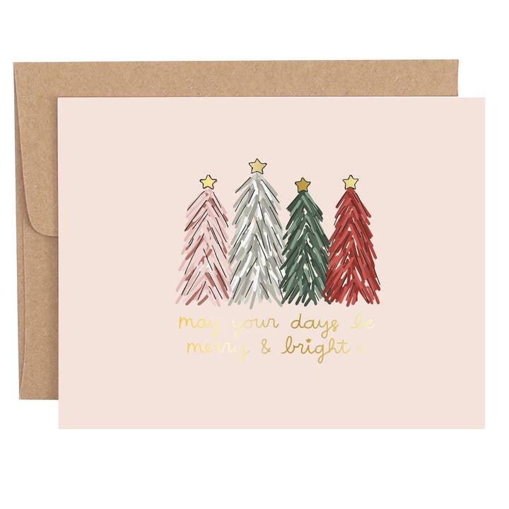 May Your Days Be Merry Greeting Card