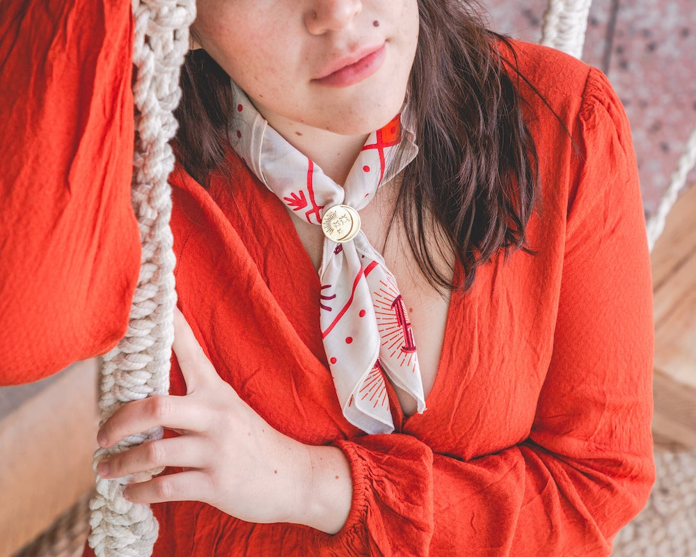 Cecropia Moth Bandana Slide