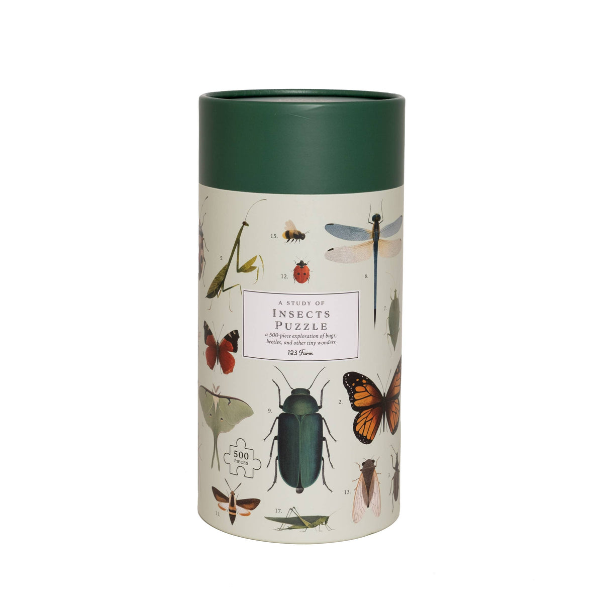 Insects 500 Piece Vintage Puzzle