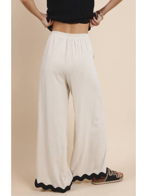 Sugarloaf Wavy Trim Pants