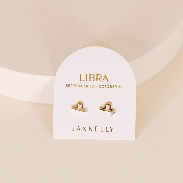 Zodiac Gold Earrings