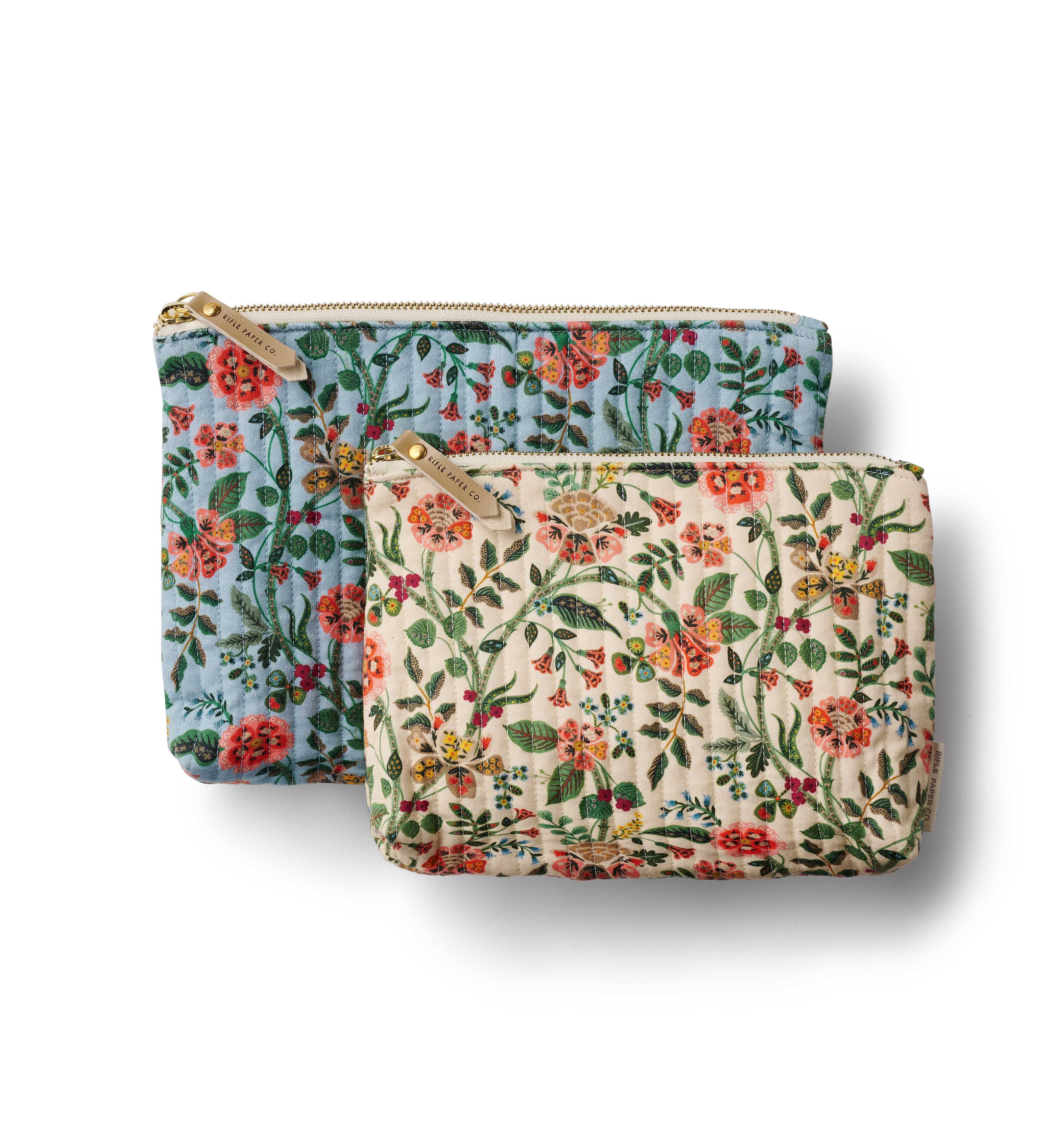 Gracie Quilted Pouch Set