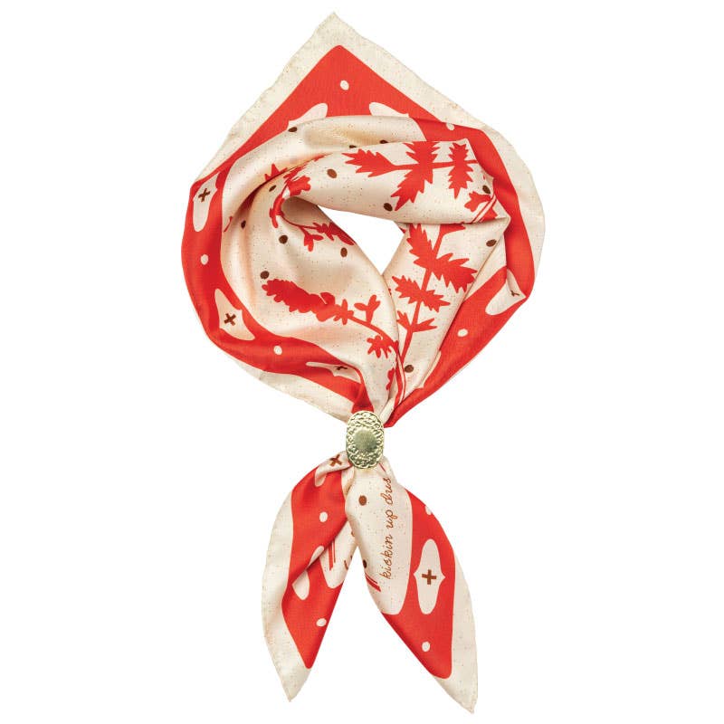 Kickin' Up Dust Silk Scarf