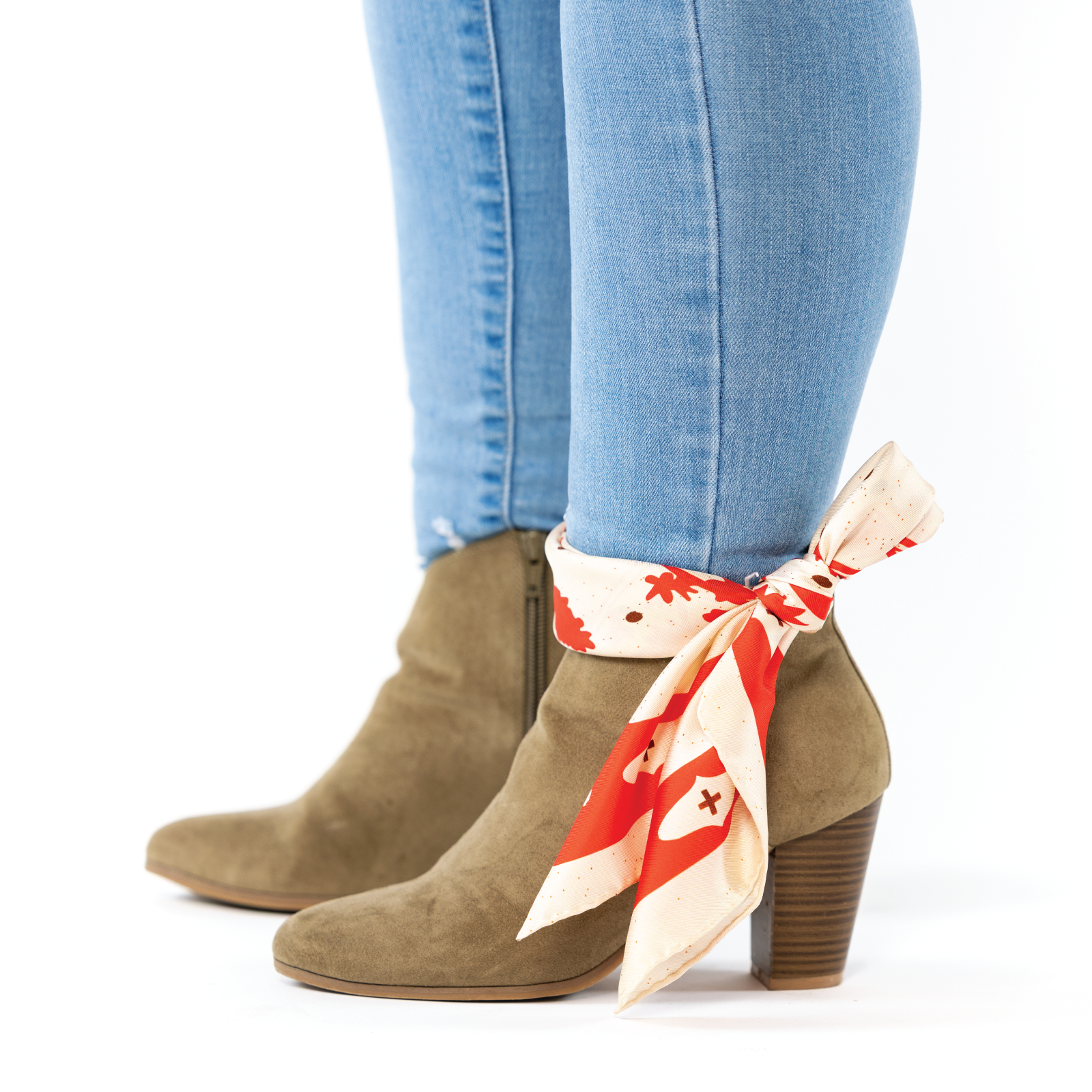 Kickin' Up Dust Silk Scarf