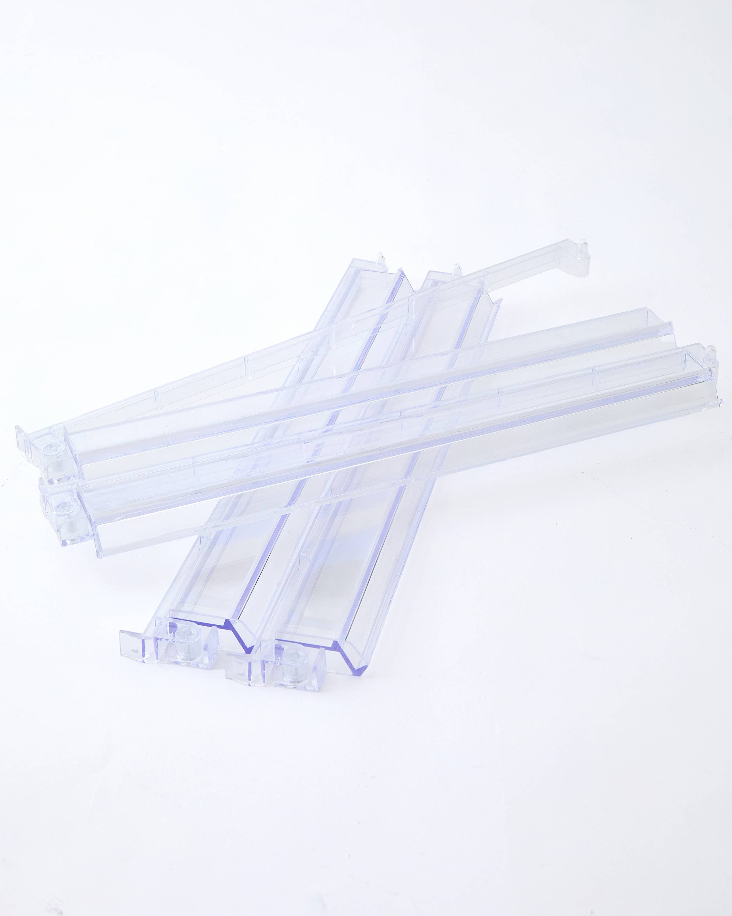 Clear Acrylic Rack + Pusher Set