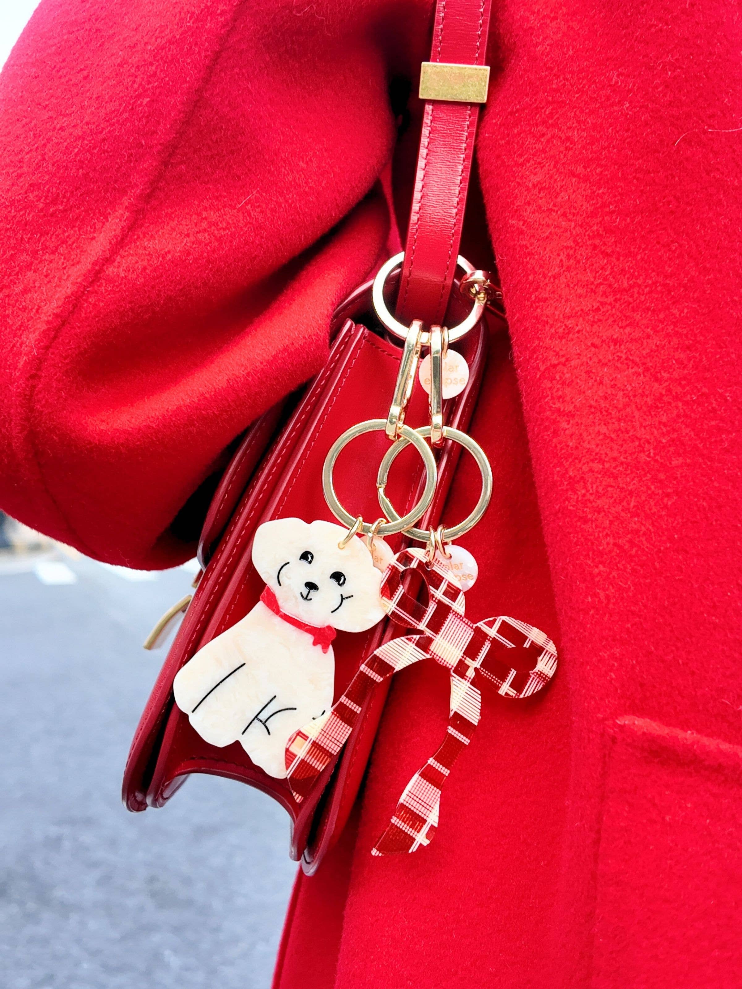 Coquette Bow Bag Charm