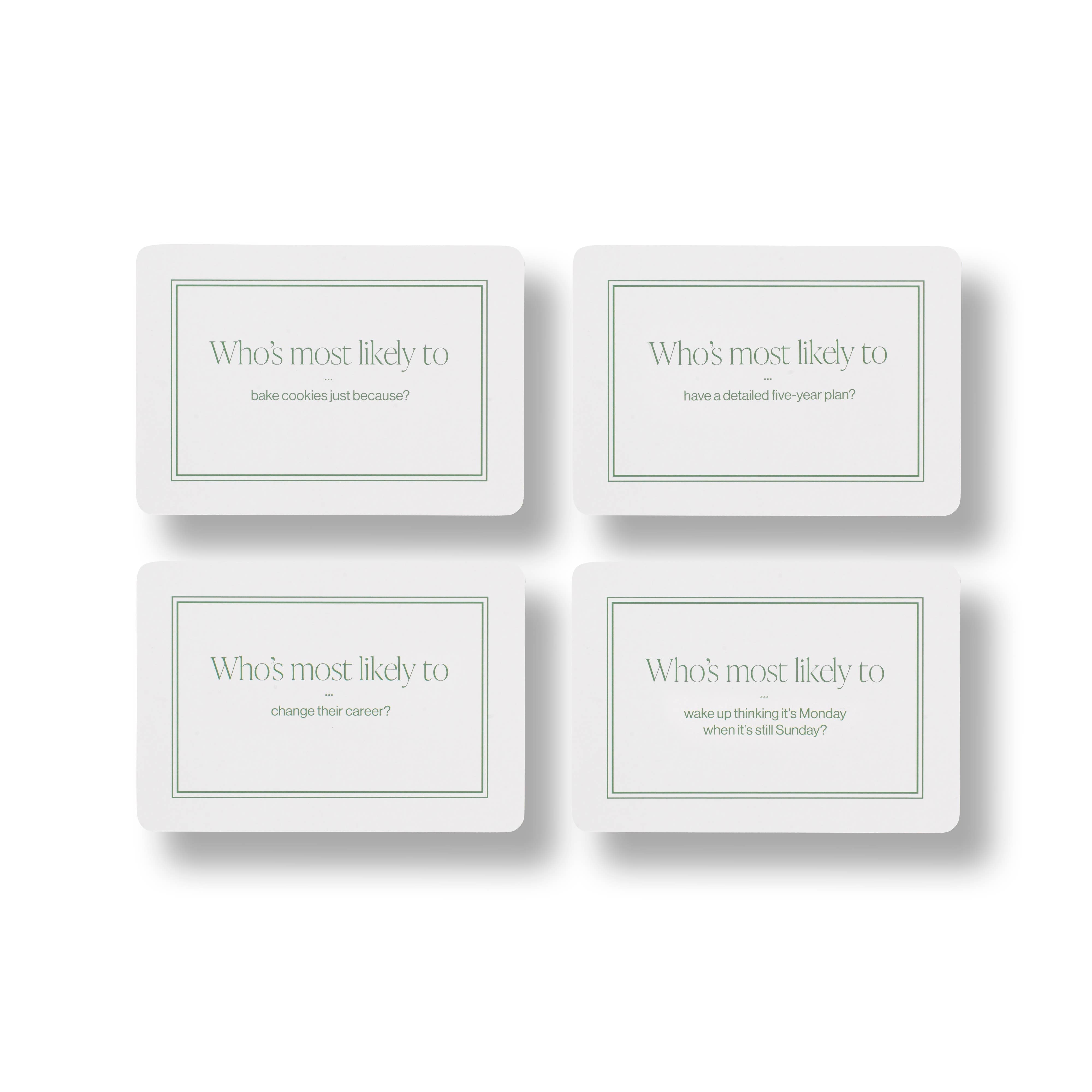 Supper Stories Dinner Party Playing Cards