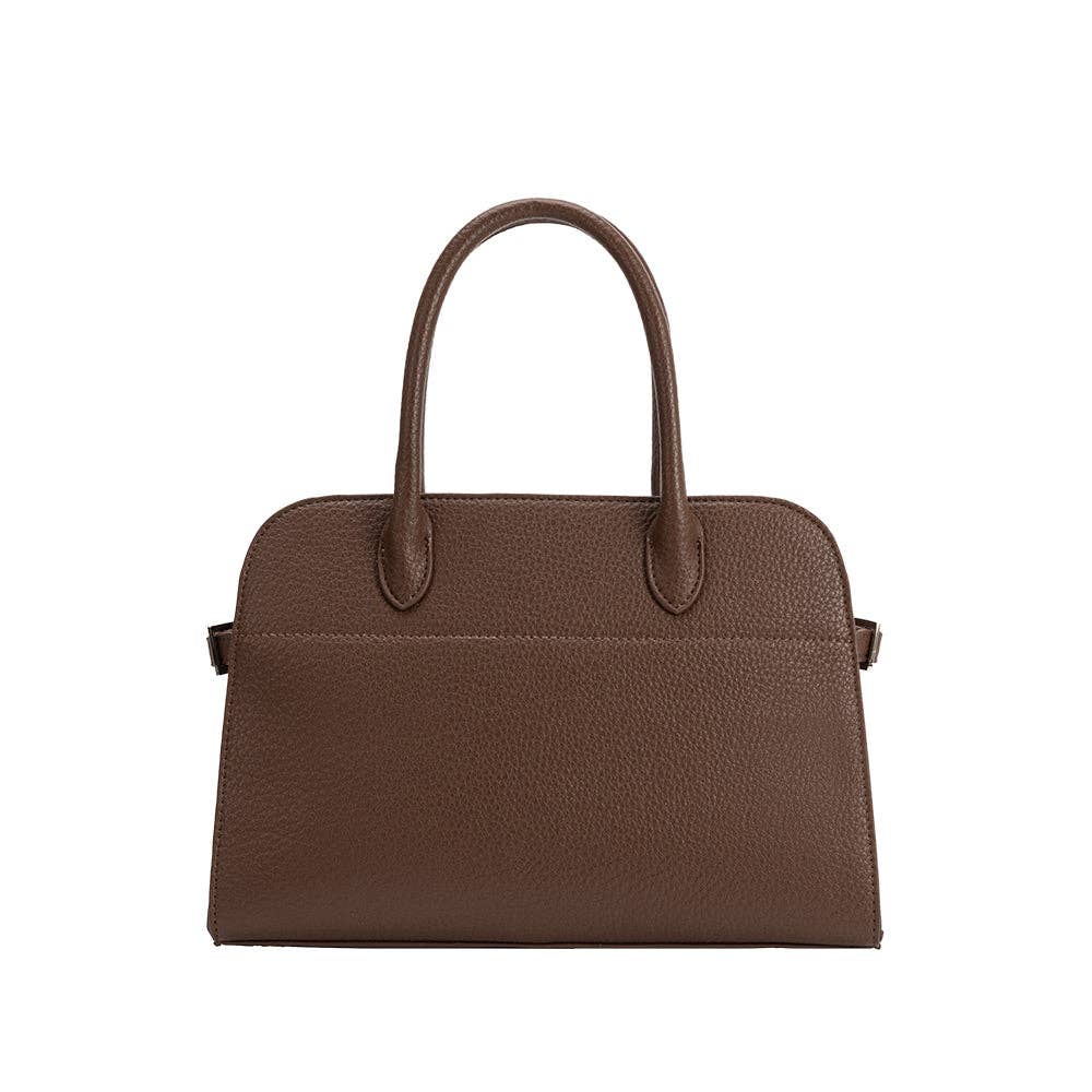 Marlo Espresso Recycled Vegan Crossbody Bag