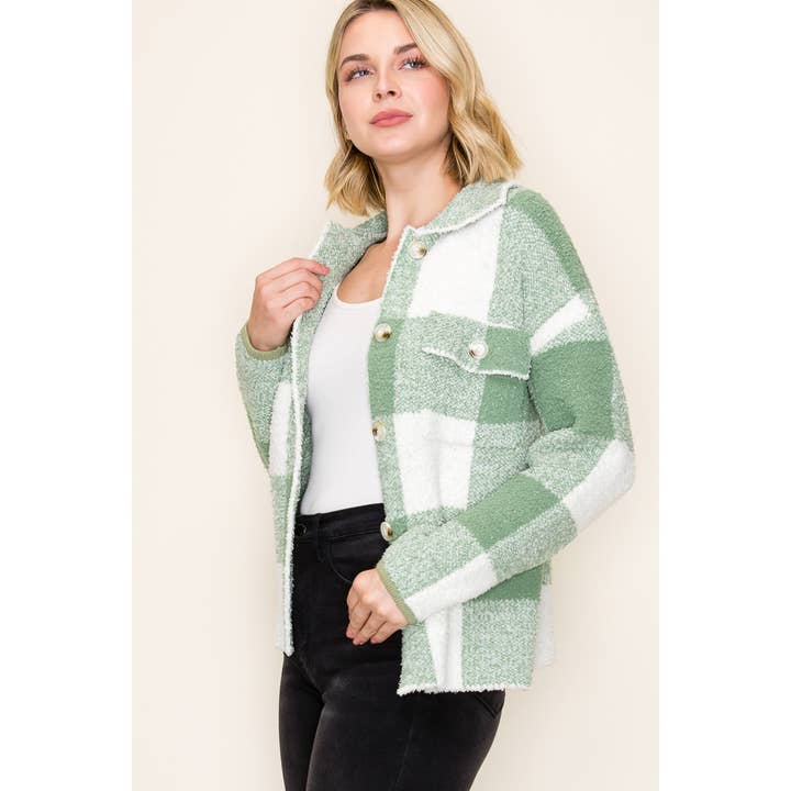 Easy Ride Plaid Shacket