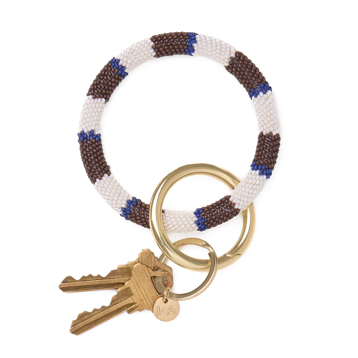 Chloe Beaded Key Ring