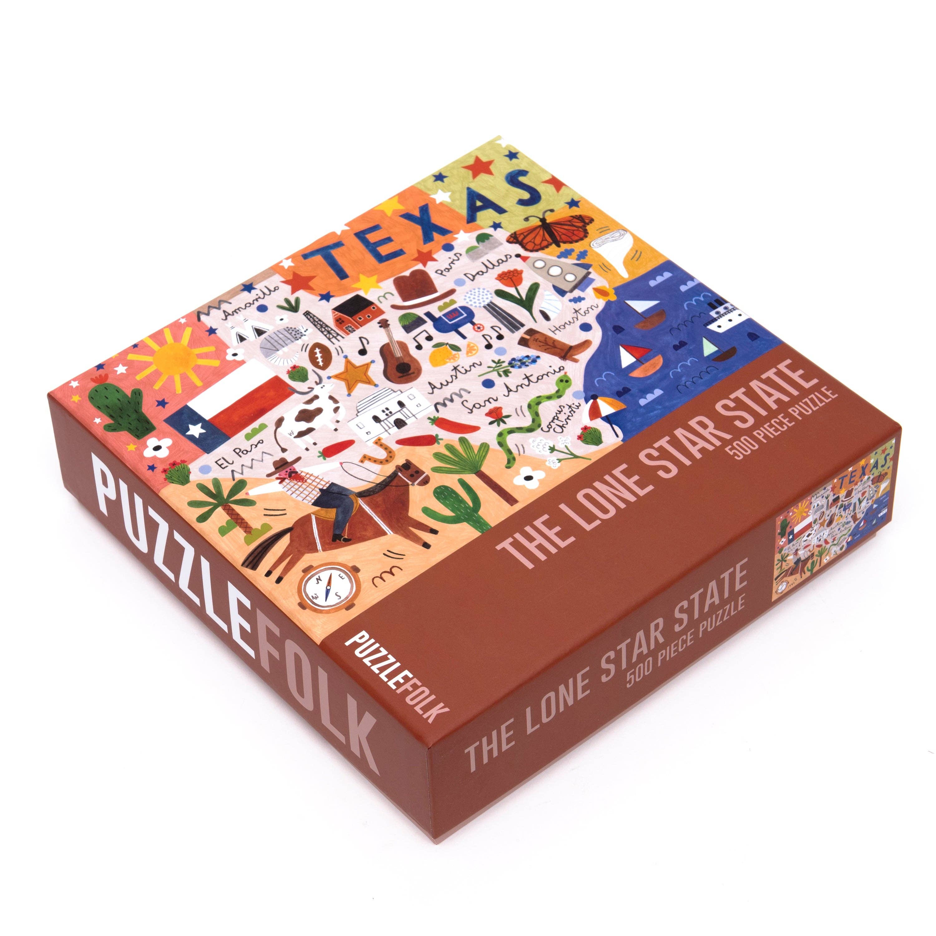 The Lone Star State 500 Piece Puzzle