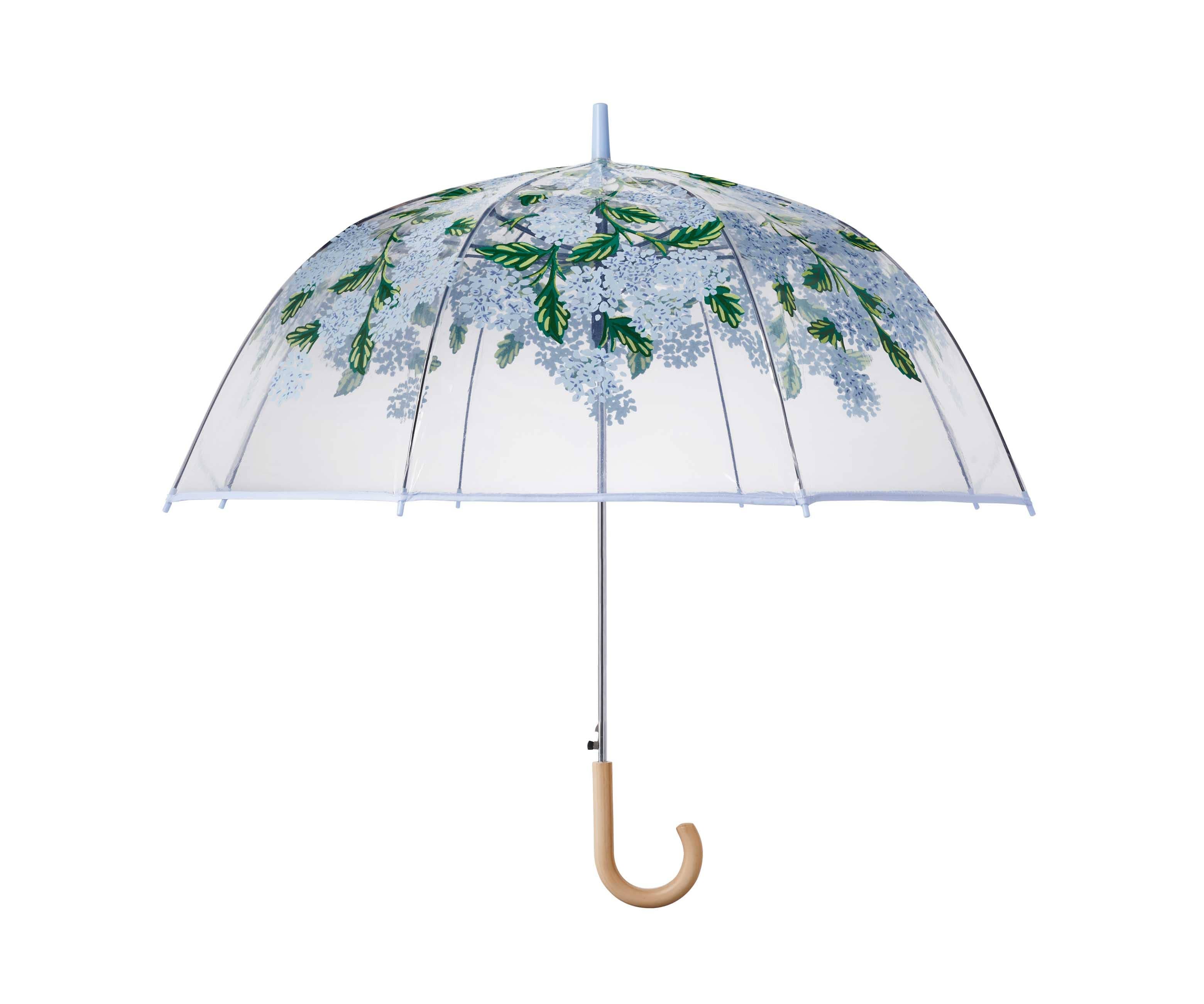 Hydrangea Clear Umbrella