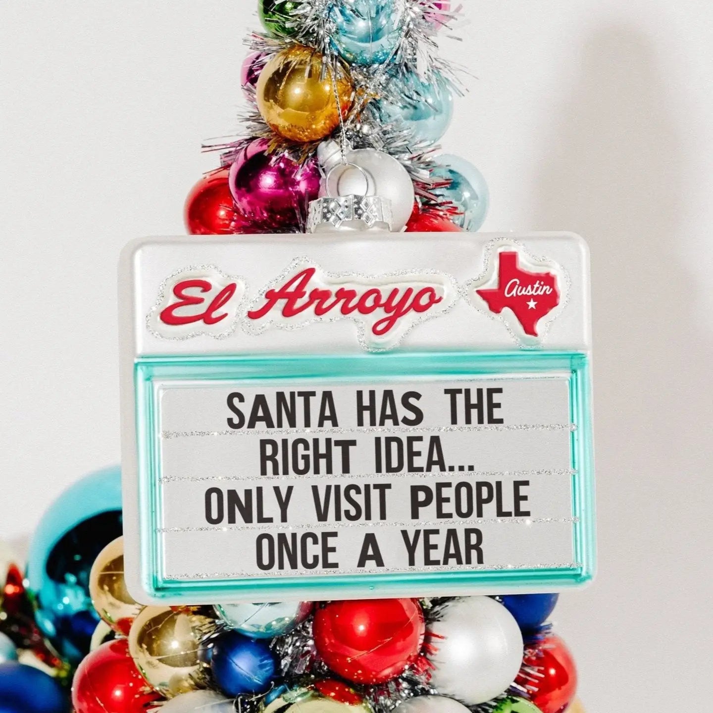 El Arroyo Sign Ornament