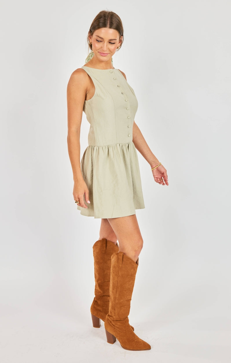 Agave Kiss Mini Dress