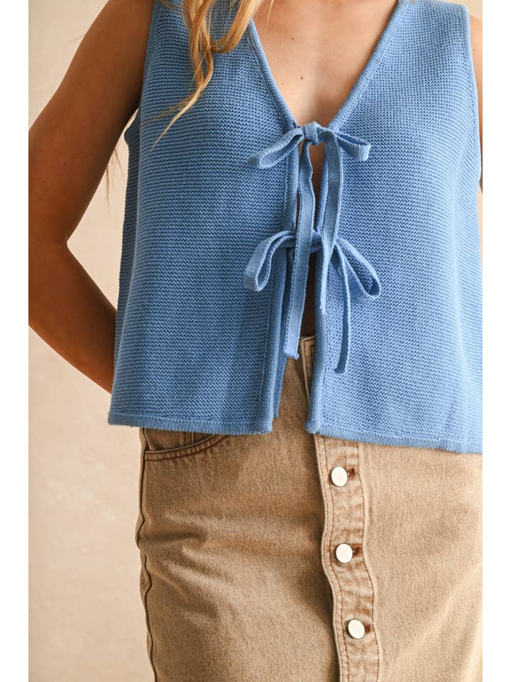 Morning Sky Knit Vest