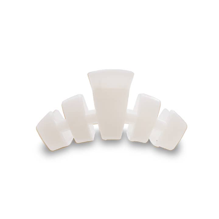Coconut White Teleties Hair Clip