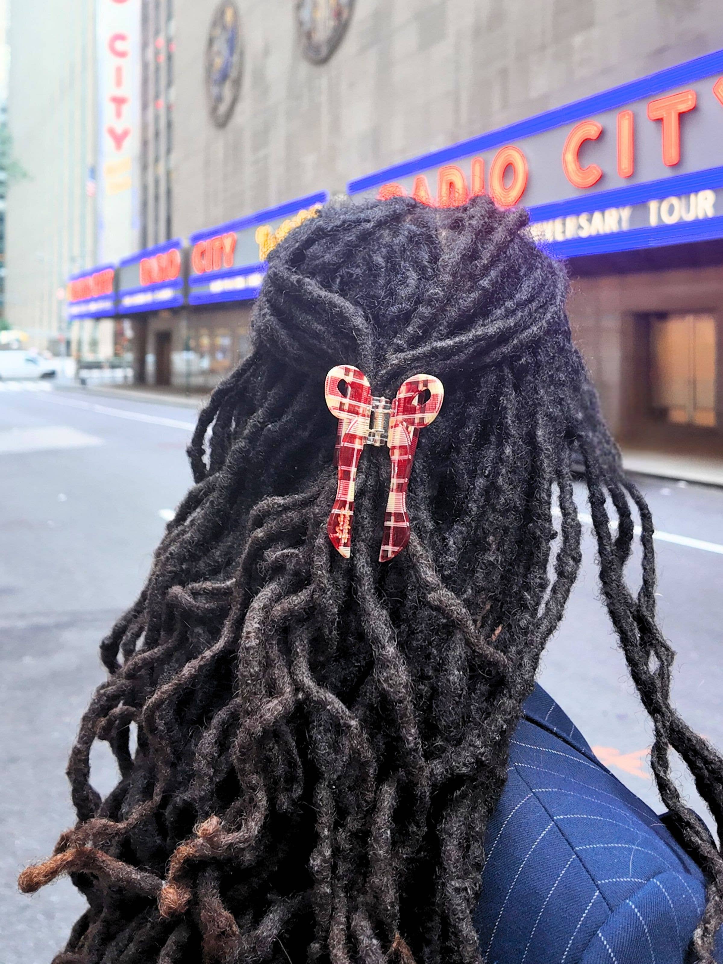 Coquette Bow Claw Hair Clip