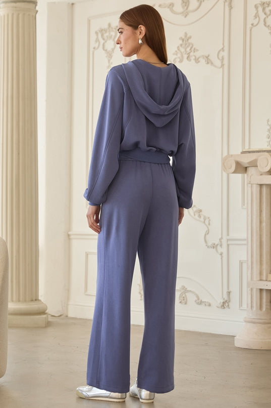 Jetsetter Hooded Jacket - Deep Cornflower