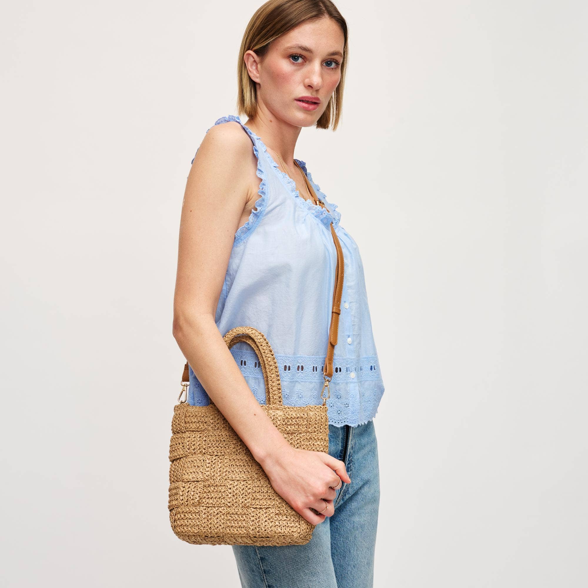 Chiara Crossbody - Tan