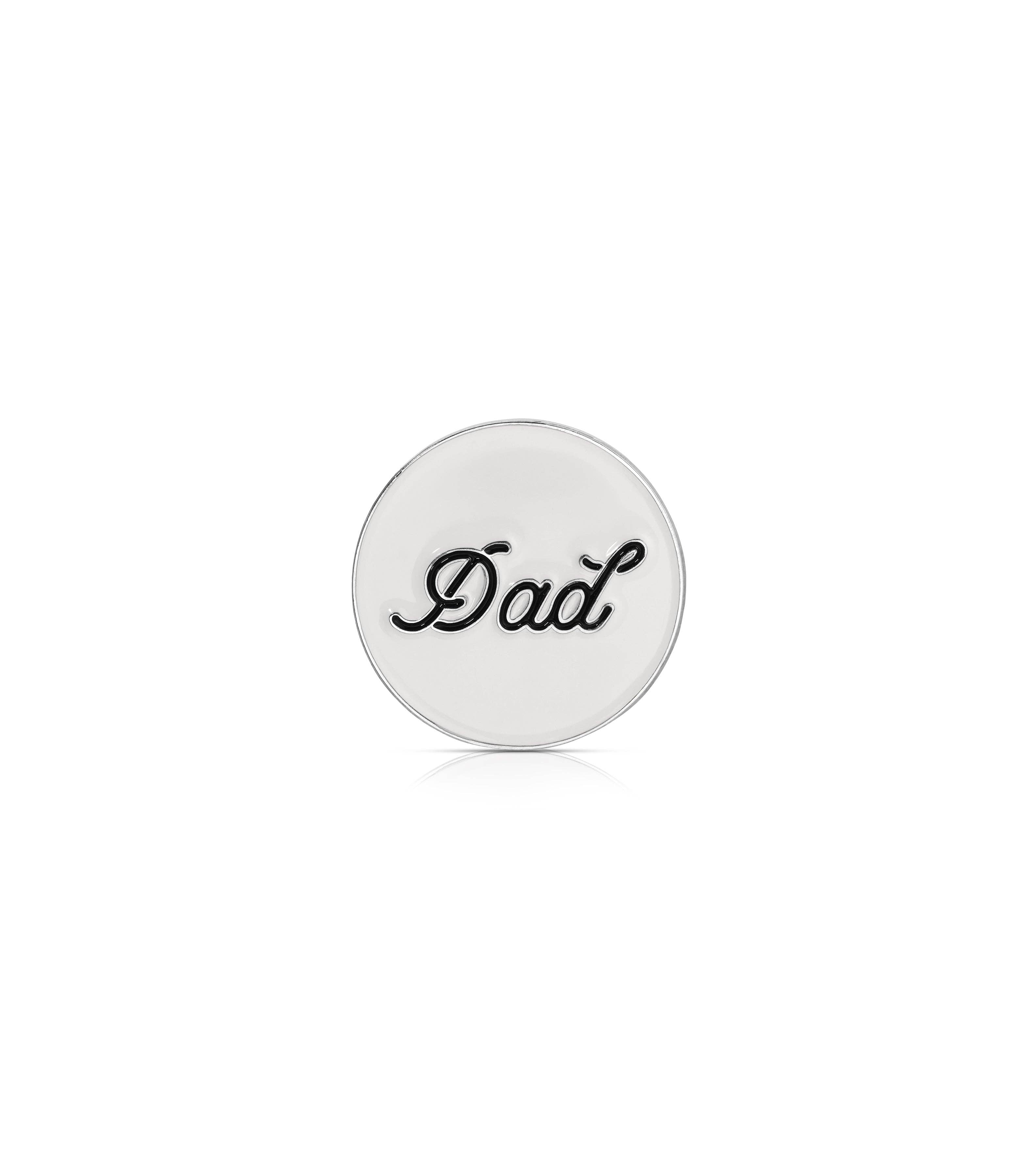 Dad Ball Marker - White