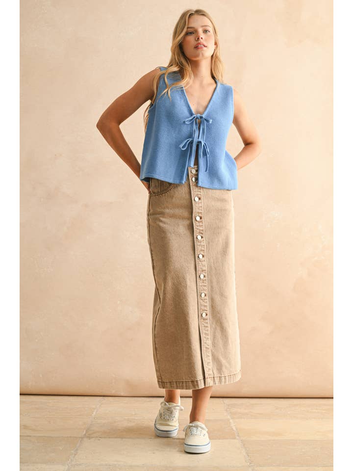 Morning Sky Knit Vest