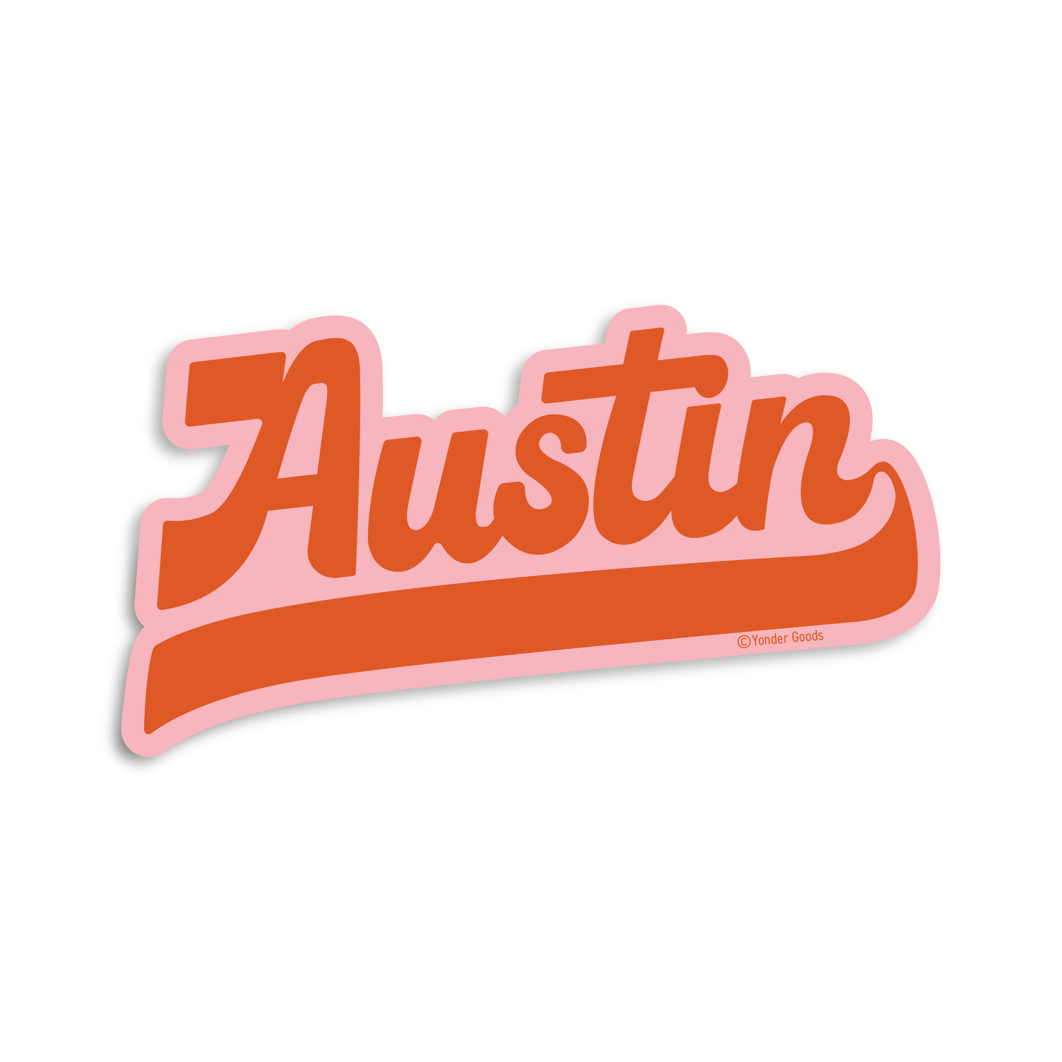 Austin Sticker – Pink