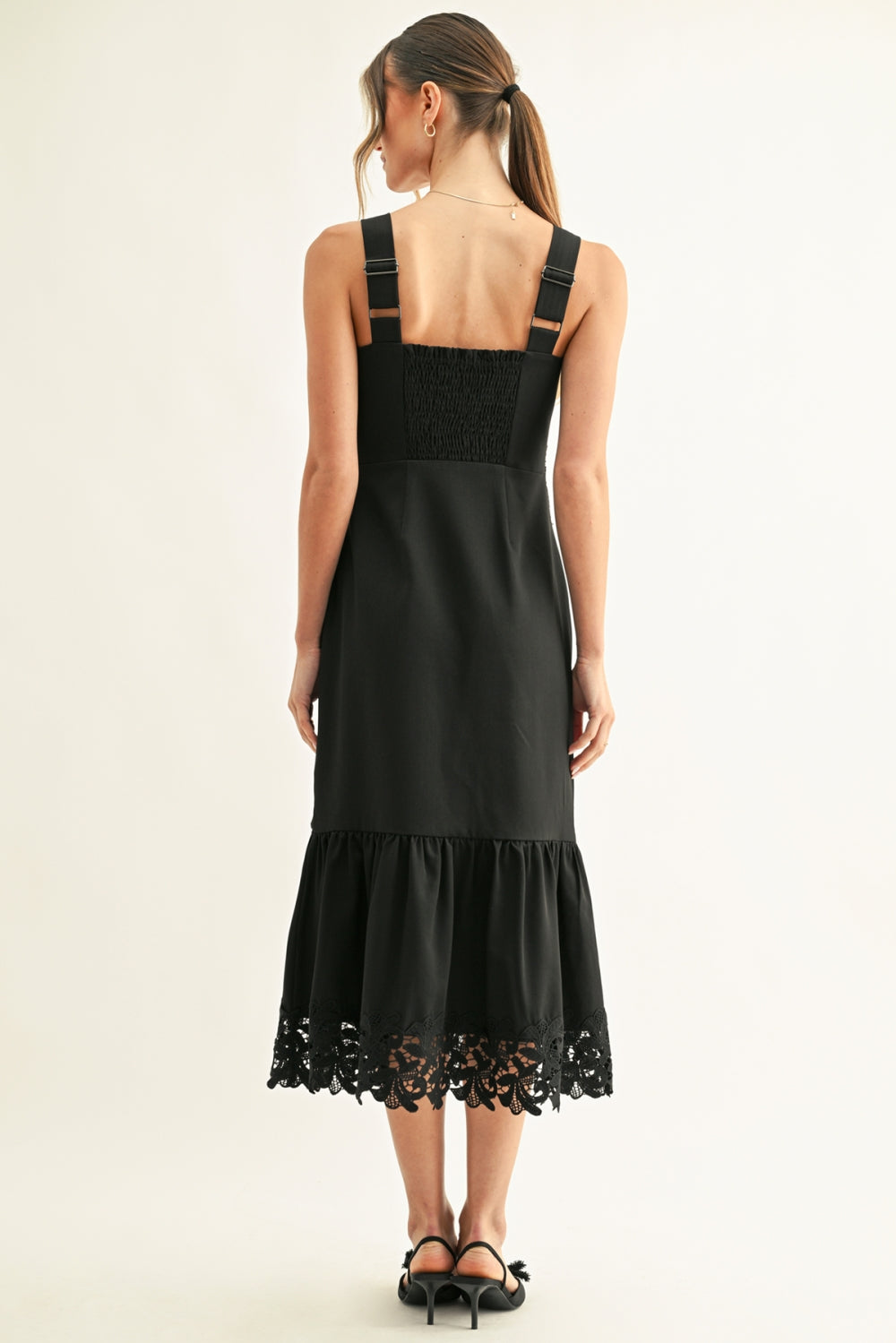 Davina Lace Midi Dress