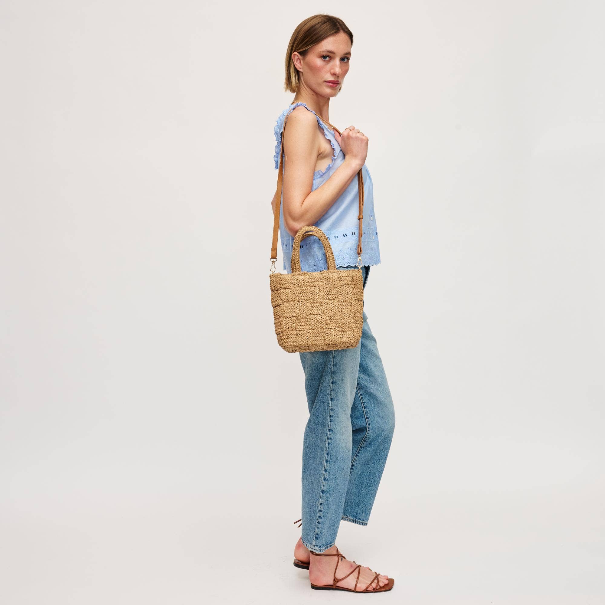 Chiara Crossbody - Tan