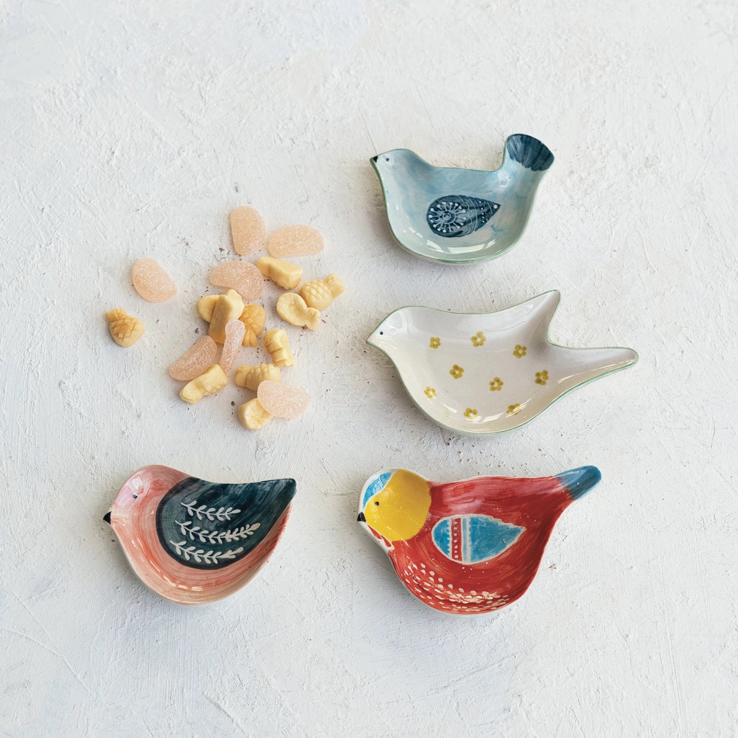 Bold Bird Stoneware Dish