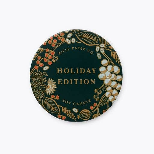 Holiday Tin Candle