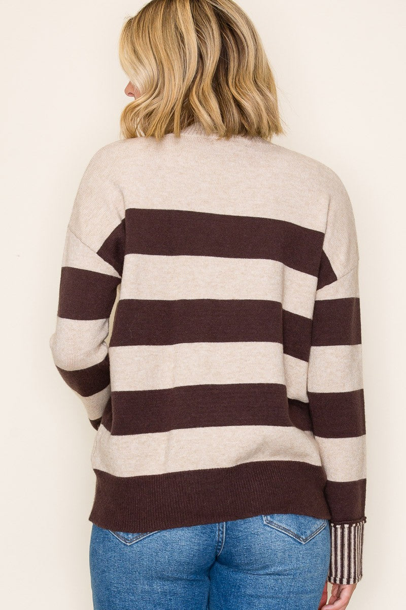 Bold Striped Sweater