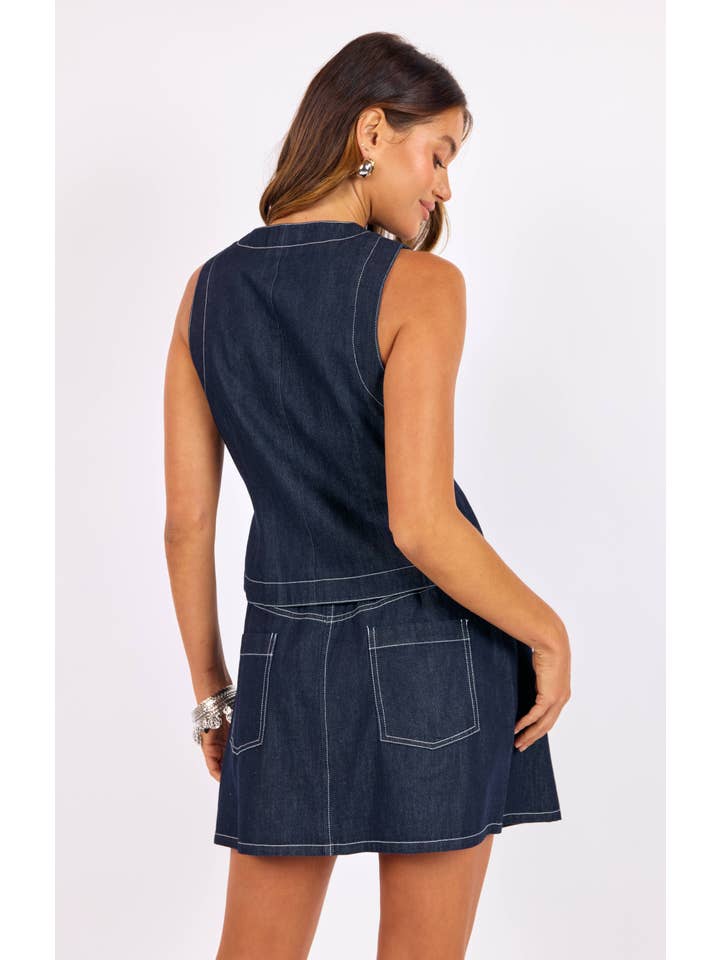 Bodega Denim Vest