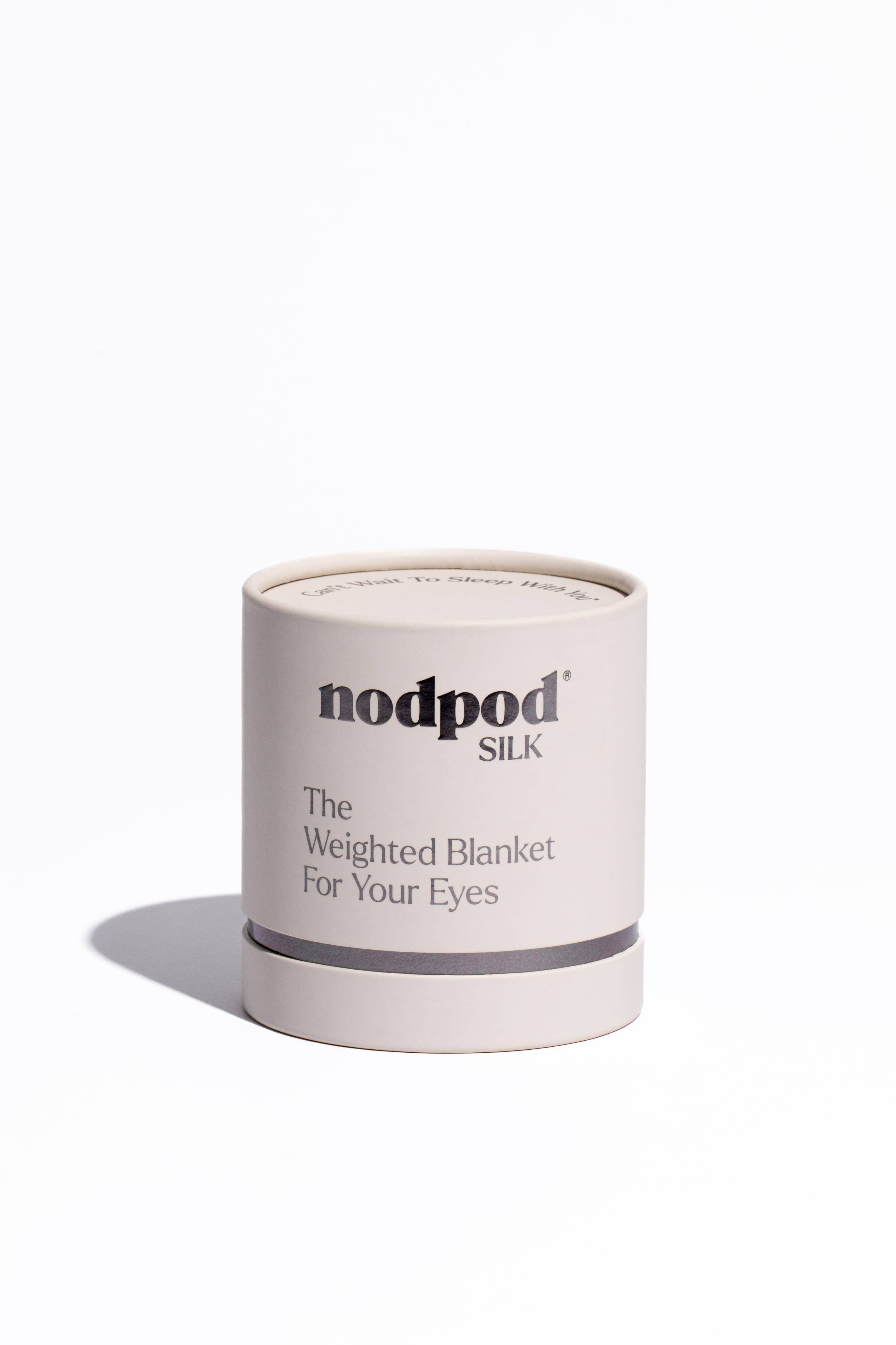 Pearl Silk Weighted Sleep Eye Mask
