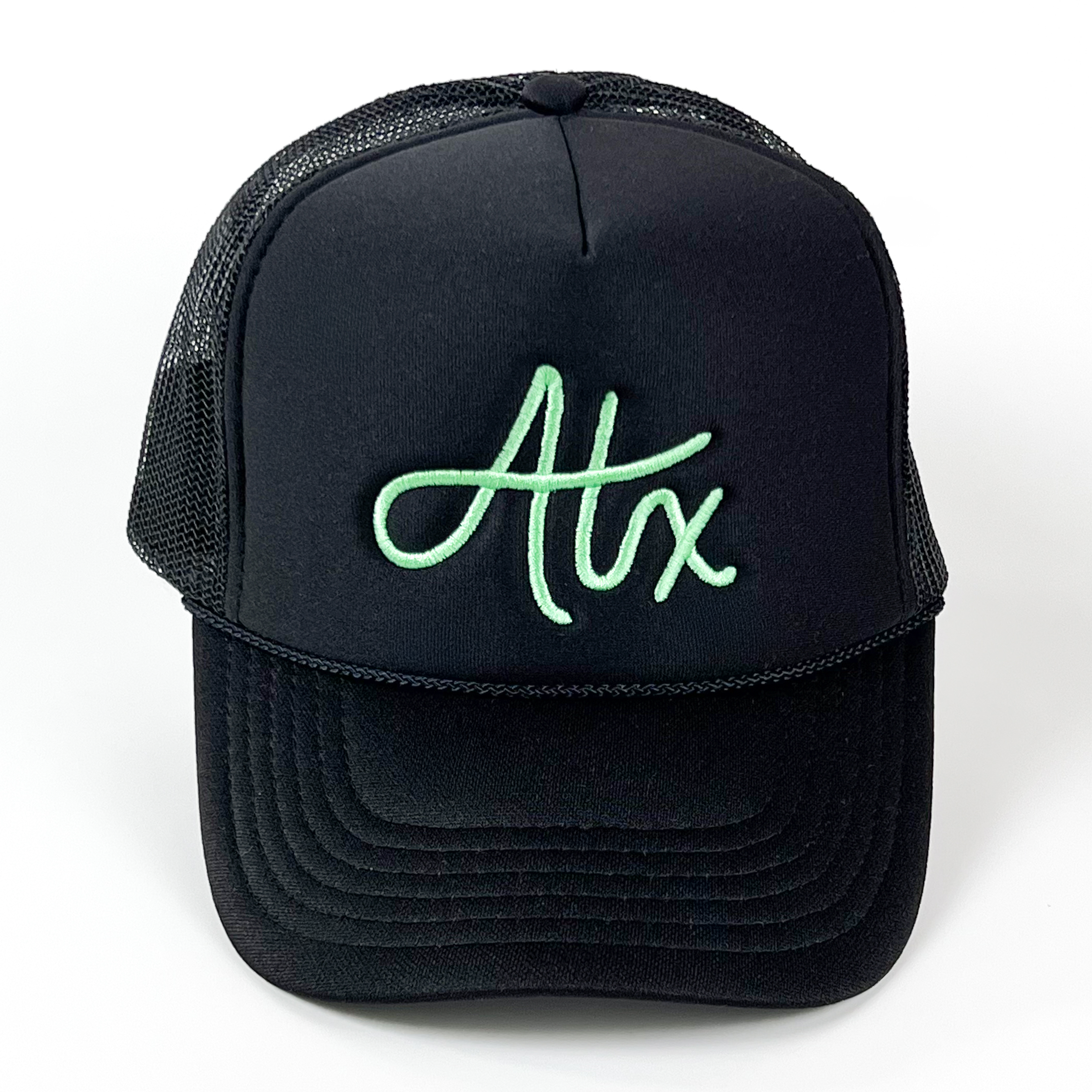 Austin Cap Black Embroidered