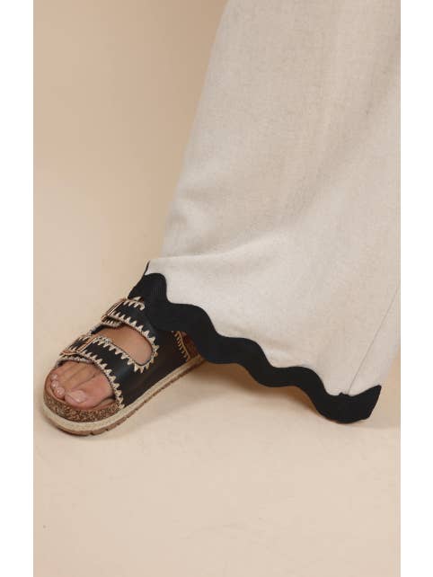 Sugarloaf Wavy Trim Pants
