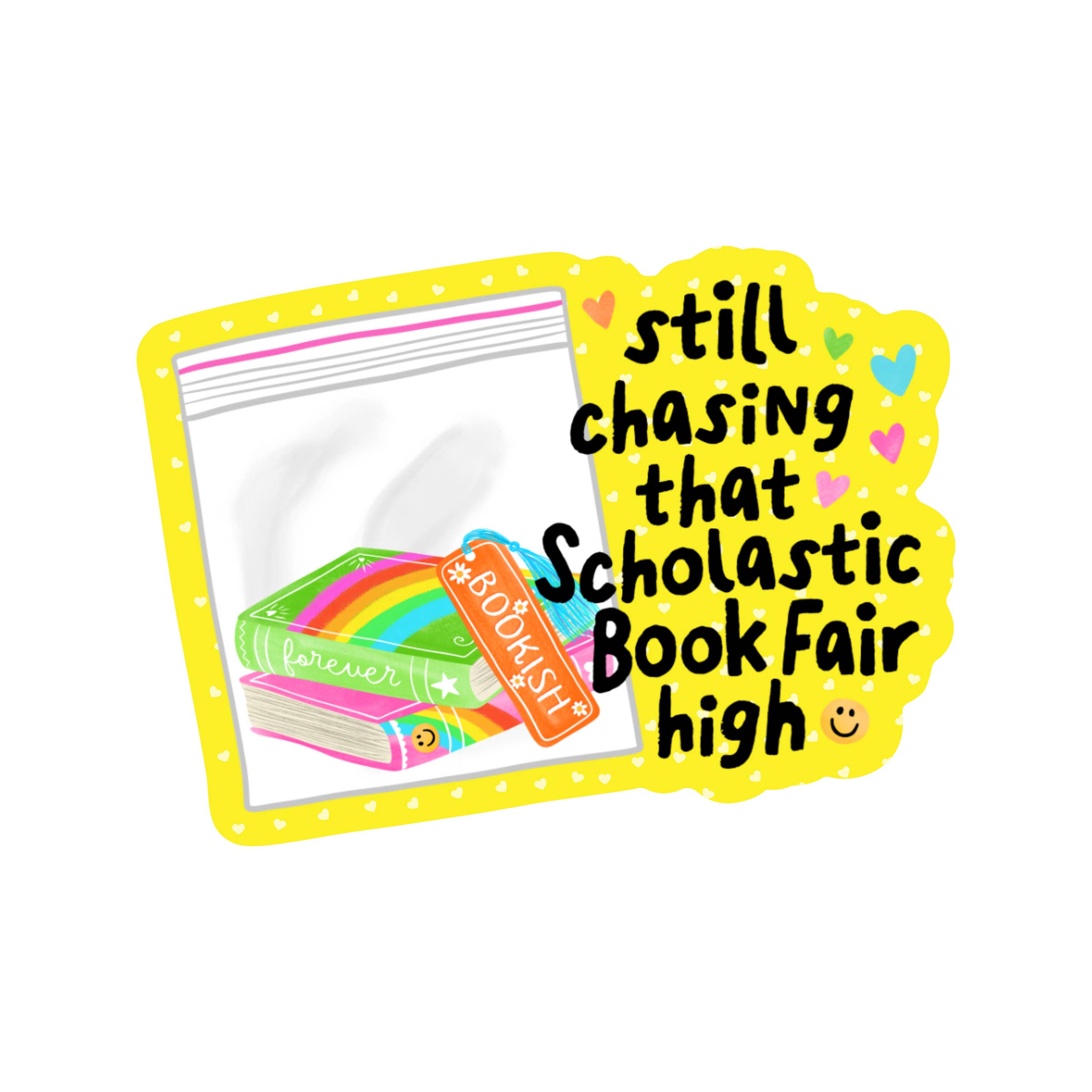 Scholastic Book Fair Sticker
